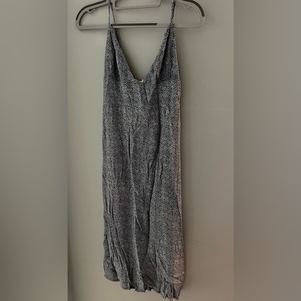 DRESS FORUM PRINTED SLIP MIDI DRESS